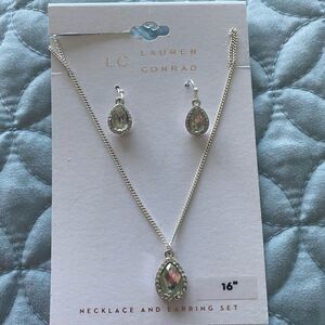 New LC Lauren Conrad necklace/earring set